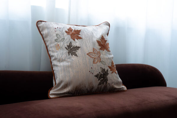 Leaf Multi Colour Cushion 18″square