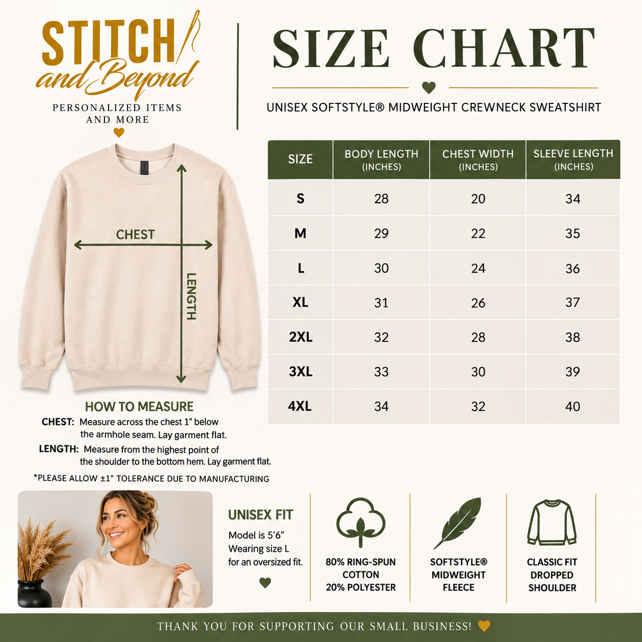 Spooky Season Glitter Embroidered Sweatshirt